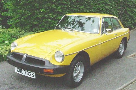 MG B Black