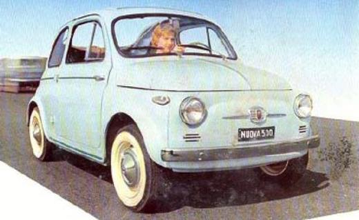 Fiat produisit six mod les de 500 La Nuova 19571960 La premi re 500